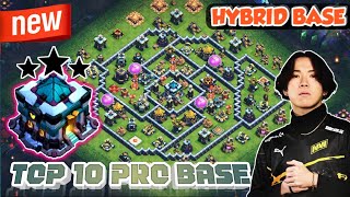 TOP 10 UNBEATEN TH13 HYBRID BASE + REPLAY || TH13 ANTI 3 STAR || TH13 NEW BASE UPDATE + LINK 2024