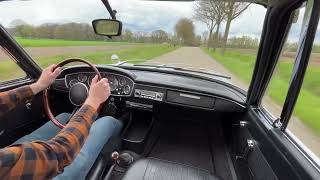 BMW 1600 GT - Driving Video - 1968, Polaris Silver - Oldenzaal Classics