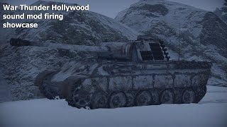 War thunder Hollywood sound mod firing showcase (Panther Ausf. D)