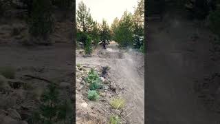 Every kid dreams of a track in their backyard 💨 #offroad #dirtbike #jump 👀 The Channel 👆🏻👆🏻