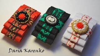 DIY  Оригинальная заколка из фетра своими руками