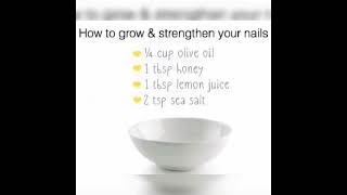 How to grow and strengthen your nails!!! #makeup #best #makeuptips