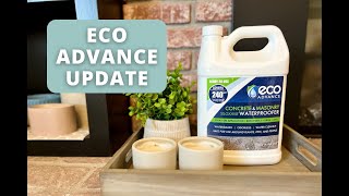 Follow-Up Of Eco Advance Sealer - Sealing & Burning Concrete Candles