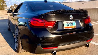 BMW FORGED CARBON TRUNK LIP INSTALL!!!