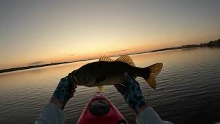 Fall Kayak Fly Fishing,  Decker Lake, Texas