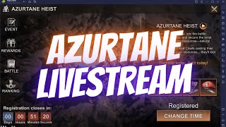 AZURTANE HEIST LIVESTREAM - Lets Play Together and Have Fun - State of Survival