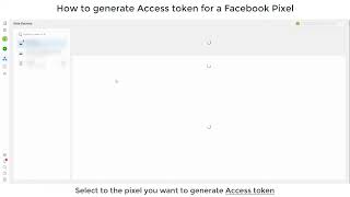 Facebook Conversions API: How to generate Access token for a Facebook Pixel