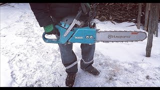 Drujba Makita/Dolmar 6401. Cold start - 2 grade