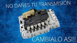 COMO cambiar ACEITE de TRANSMISIÓN AUTOMÁTICA / PORQUE se DAÑA la TRANSMISIÓN al HACER el CAMBIO!!