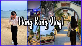 Life in Hong Kong Vlog! | What we ate, fun things to do, beach day, and more!