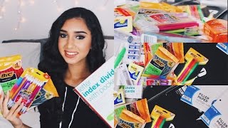 Back To School Supplies Haul + Everyday Essentials!