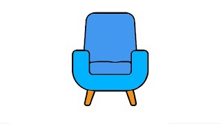 How to Draw a Couch, Couch Drawing, Draw Sofa, Draw and Color Couch, Draw Bear Couch, Draw Chair