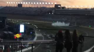 Tyler Reddick burnout