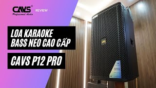 Loa Karaoke gia đình cao cấp CAVS P12 Pro - Bass Neodymium làm xao xuyến cõi lòng | Nhật Hoàng Audio