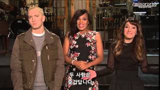 SNL S39E05 Promo Kerry Washington, Eminem (Korean sub)