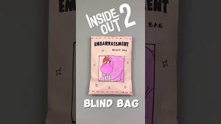 EMBARRASSMENT INSIDE OUT 2 Blind bag squishy #shorts #shortvideo  #asmr #embarrassment #papercraft