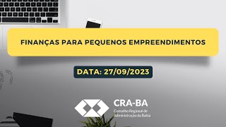 Finanças para Pequenos Empreendimentos