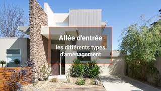 Allée d'entrée : les différents types d'aménagement