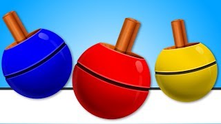 Spinning Top Colors | Educational Video | Video for Children and Babies