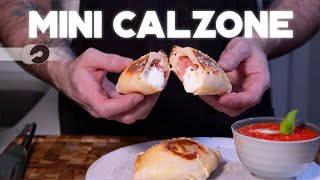 Mini Calzone , Stuffed With Creamy Ricotta & Savory Smoked Ham. You HAVE to try these!