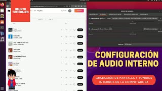 Configuración de audio interno en Ubuntu 20.10