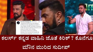 ಕಲರ್ಸ್ ಕನ್ನಡ ವಾಹಿನಿ ಜೊತೆ ಕಿರಿಕ್? ಕೊನೆಗೂ ಮೌನ ಮುರಿದ ಸುದೀಪ್ || Kiccha Sudeep || Bigg boss Kannada