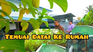 Ada Tetamu Datang Ke Rumah / Jengok Kolam Renang Momoi, Visiting & Berdoa