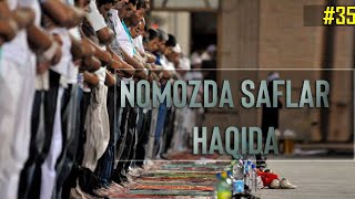 35-Savol : Namozda saflar haqida | Abdulloh Zufar