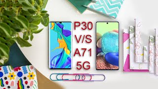 Samsung Galaxy A71 5G UW v/s Huawei P30 Pro