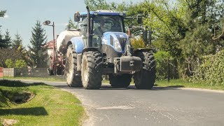 Siew Kukurydzy 2023*New Holland T7.170 & Kuhn Maxxima 3TS*Sucha Wiosna