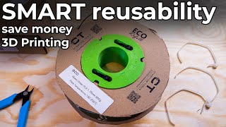 Save money 3D Printing by using re usable spools | ECOrefill