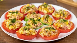 Если у вас есть помидоры, приготовьте эту вкуснейшую ЗАКУСКУ дома!