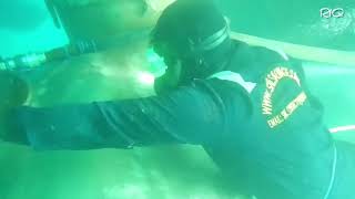 Scrapping Underwater on Ship Propeller