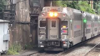 NJT Evening Rush action at Summit, NJ with 4101 again! 8/29/24