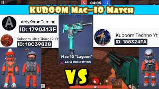 KUBOOM Mac-10 Battle - ArdyKyronYT and UltraCharge9 YT VS Techno YT | 2v1 KUBOOM Battle!!!