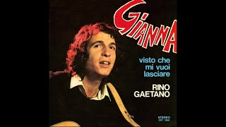 Rino Gaetano - 'Gianna/Visto che mi vuoi lasciare' - (45 giri - ZBT 7086 It) - (1978)