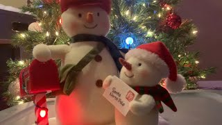 Hallmark 2018 Special Delivery Singing Snowman Demo