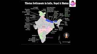 TIBETAN SETTLEMENT#india#2023#studywithkoko#upsc#opsc#ias#history#shorts#tibetan#tibet#gk#ssc#ossc