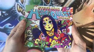 Metazoo X Dim Mak Steve aioki Hero Quest cd with card pack opening 🔥