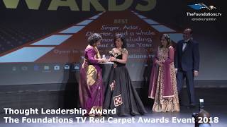 Annette Philip wins The Foundations TV Thought Leadership Award