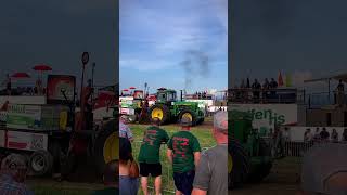 John Deere #4255 am Limit mit #wheelie  (Tractor Pulling Zimmerwald)