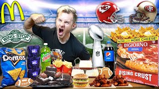 THE ALL AMERICAN SUPER BOWL CHEAT MEAL! (13,000+ CALORIES)