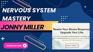 Nervous System Mastery by Jonny Miller