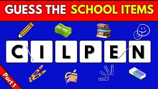 "What's in your school bag📚? Try to guess!" ✏️🔭 #quiz #iqtest