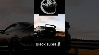 Black supra🗿💥🖤🕳️#supraa #car #respect #trollfacemotorsport #trolface #japanesecar #edit #short