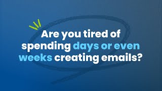 Knak | Tired of spending days or even weeks creating emails?