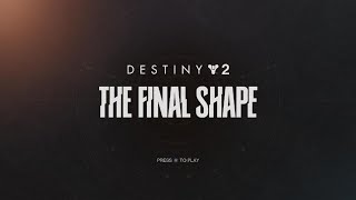 Destiny 2 The Final Shape Intro Cutscene