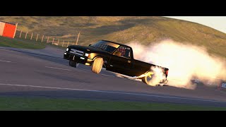 1000hp+!!! Traffic Near Miss Drift S10 Bros edition Chevrolet Pickup  (Highlands Scotland Road)