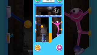 Blue Monster: Stretch Game #shorts #blue #stretch #shortvideo #monster#games