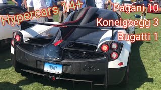 Many Hypercars (Pagani 10, Koenigsegg 3, Bugatti 1) How much is it in total? 🤣